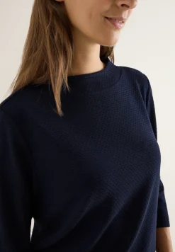 T-shirt à motifs structurés
