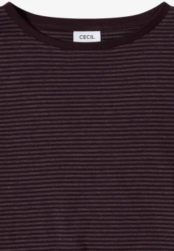 T-shirt à rayures tonales
