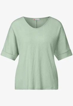 T-shirt à structure mixte