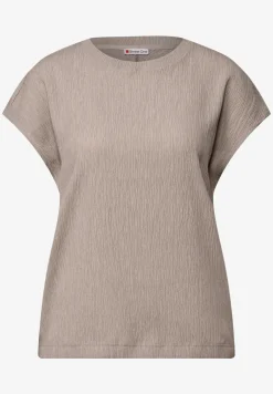 T-shirt à structure mixte