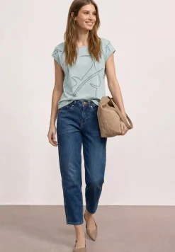 T-shirt au look dévoré