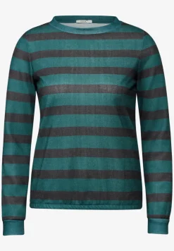 T-shirt au look mélangé