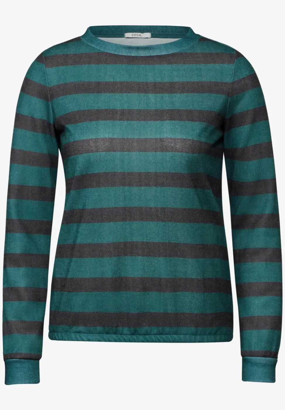 T-shirt au look mélangé