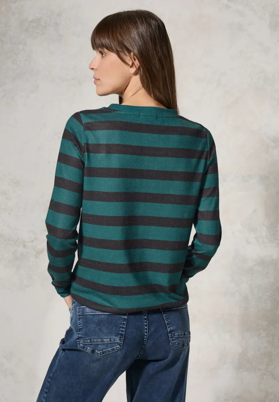 T-shirt au look mélangé