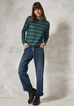 T-shirt au look mélangé