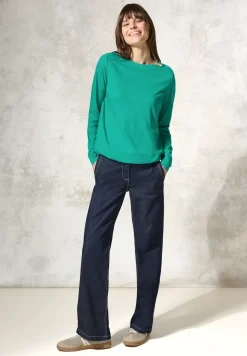 T-shirt au look mélangé