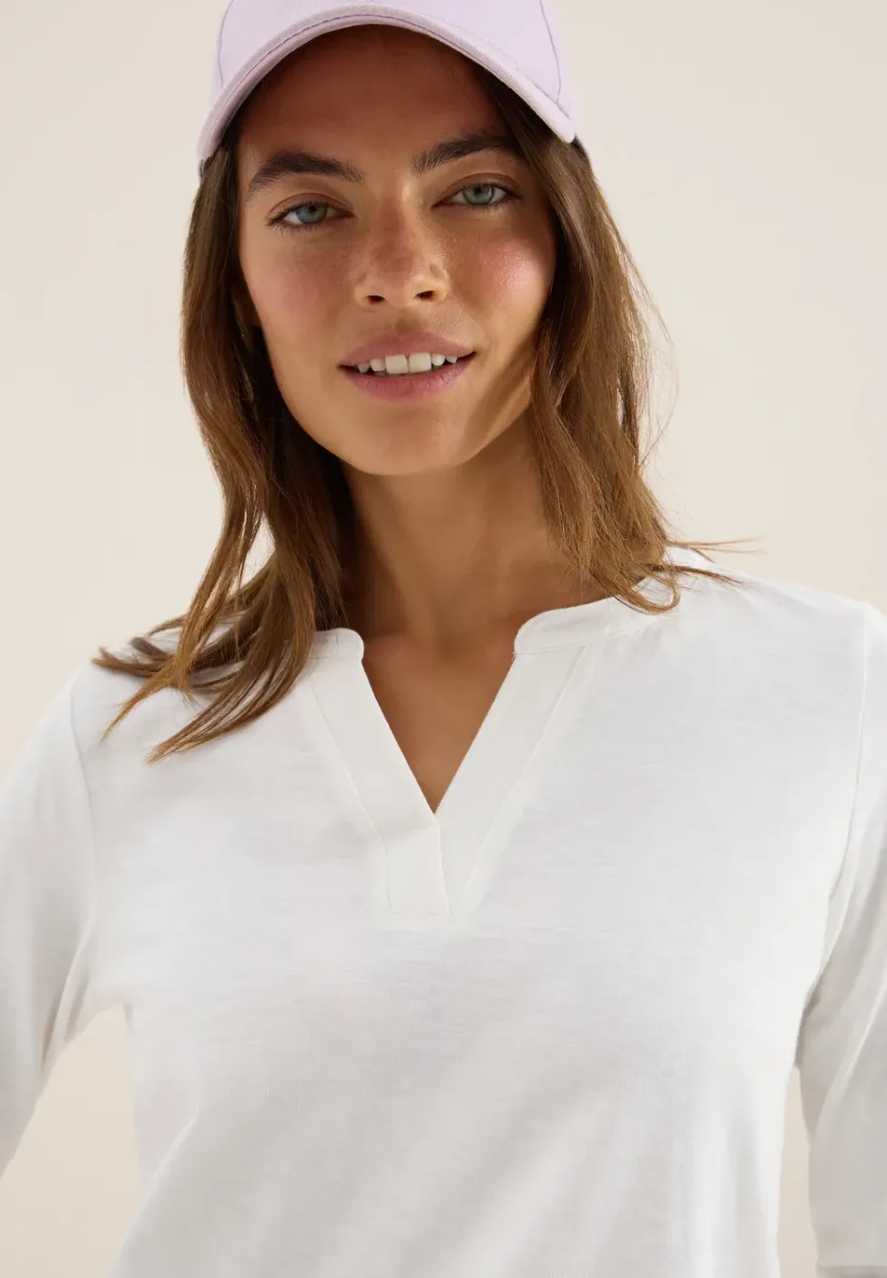 T-shirt au look tunique