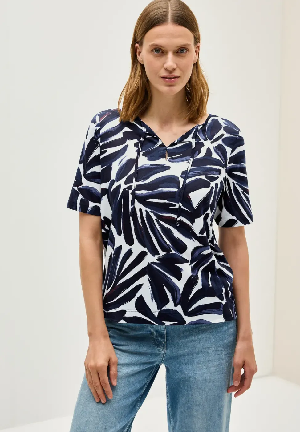 T-shirt au look tunique