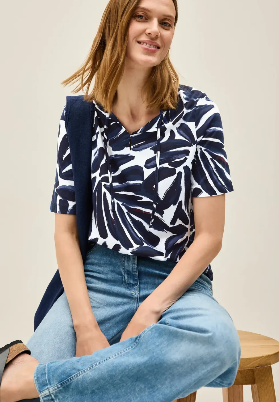 T-shirt au look tunique