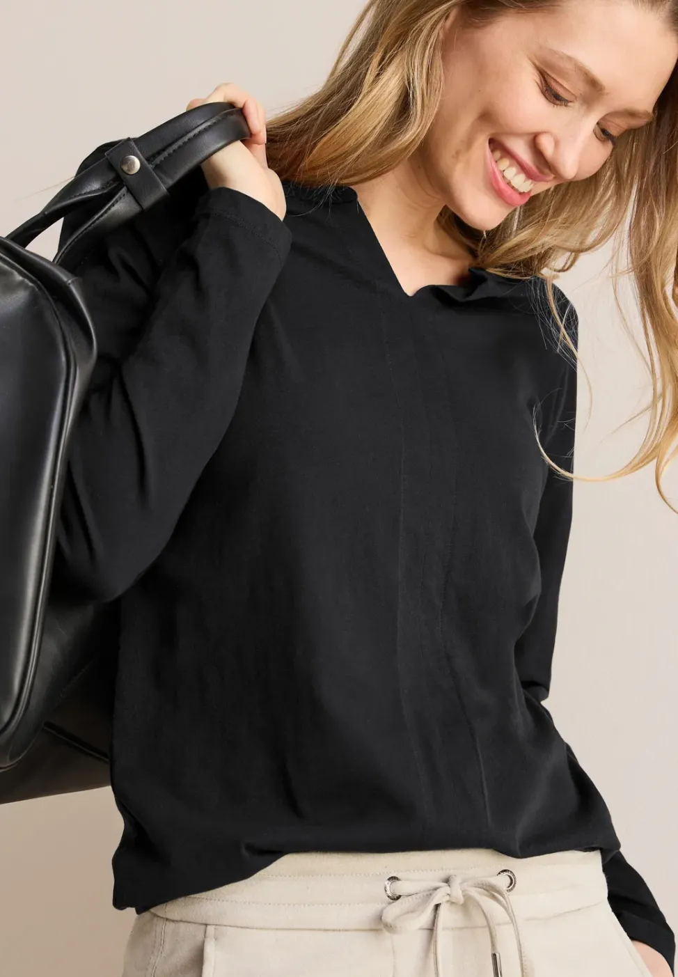 T-shirt au look tunique