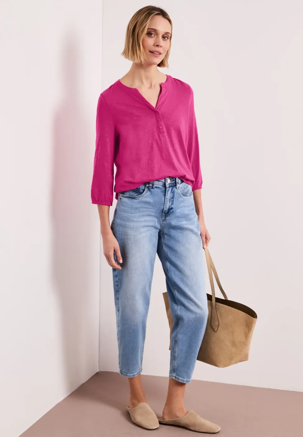 T-shirt au look tunique