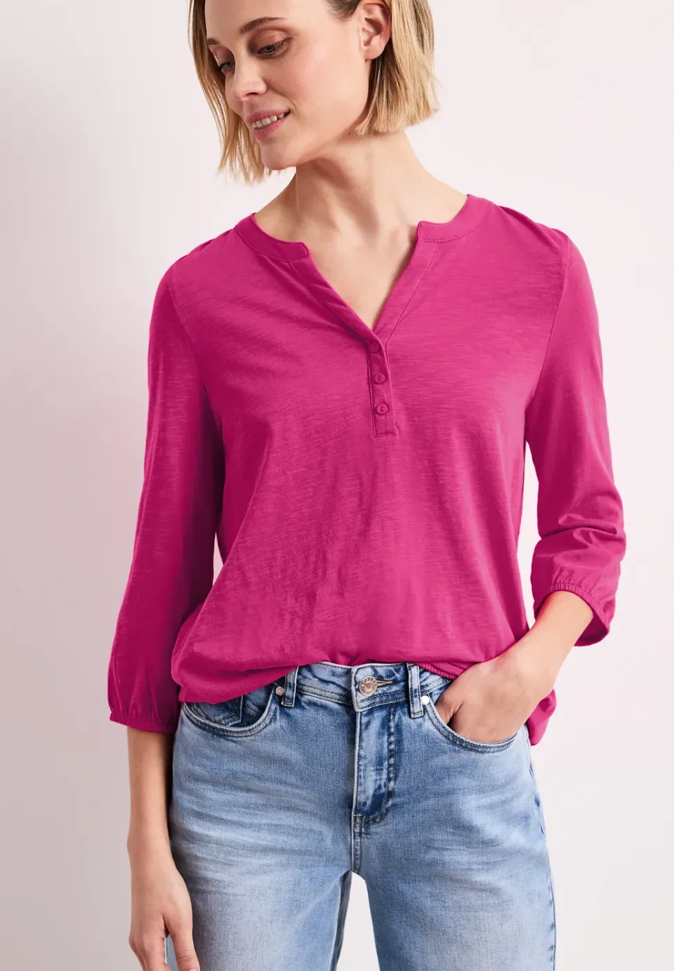 T-shirt au look tunique