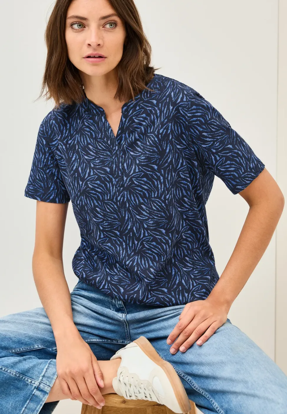T-shirt au look tunique