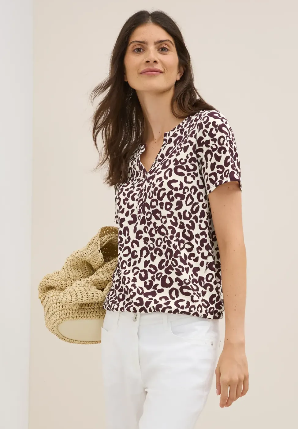 T-shirt au look tunique