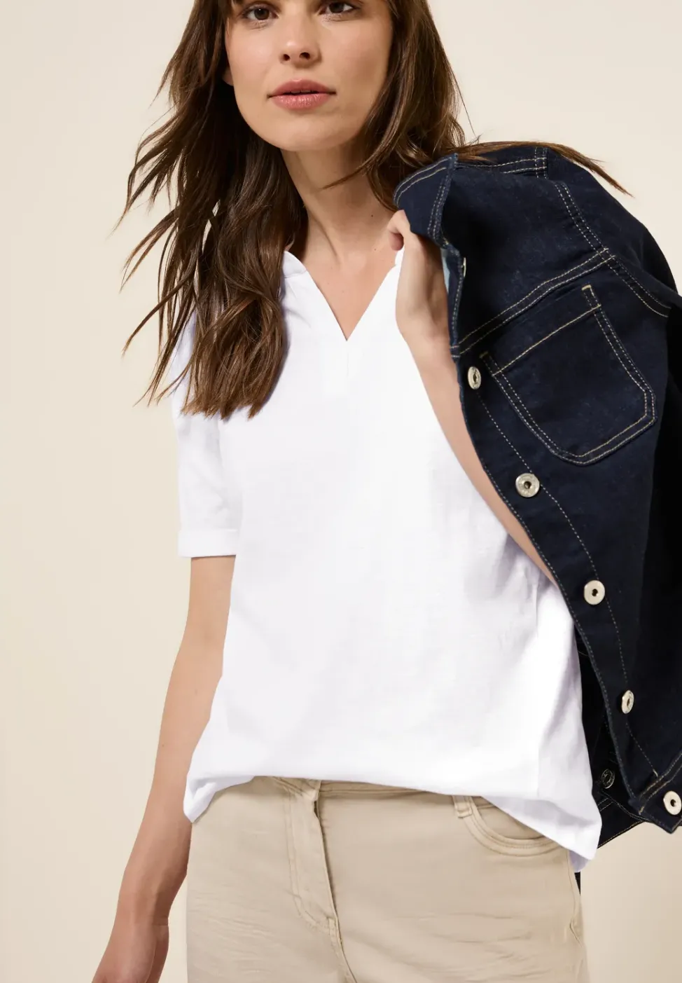 T-shirt au look tunique