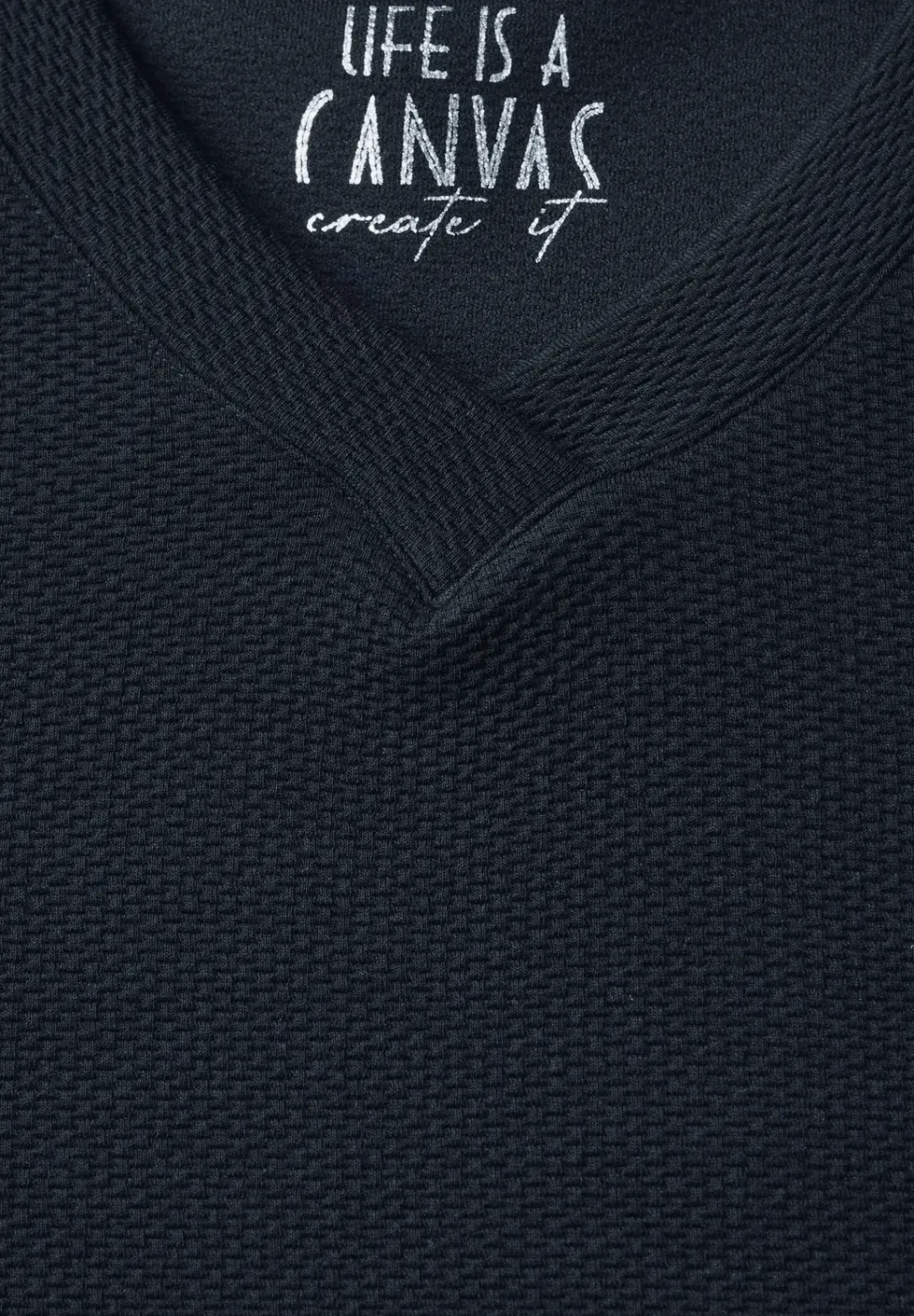 T-shirt avec col en V