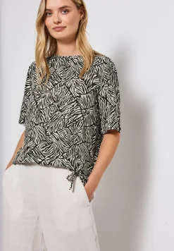 T-shirt avec cordon de serrage