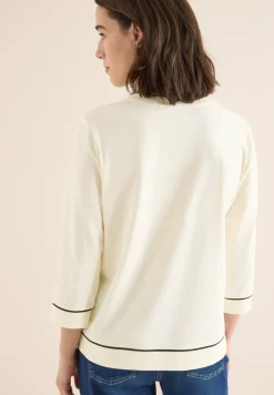T-shirt avec détail contrasté