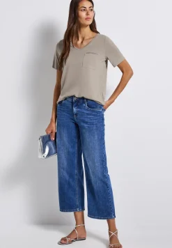 T-shirt avec détail de bijoux