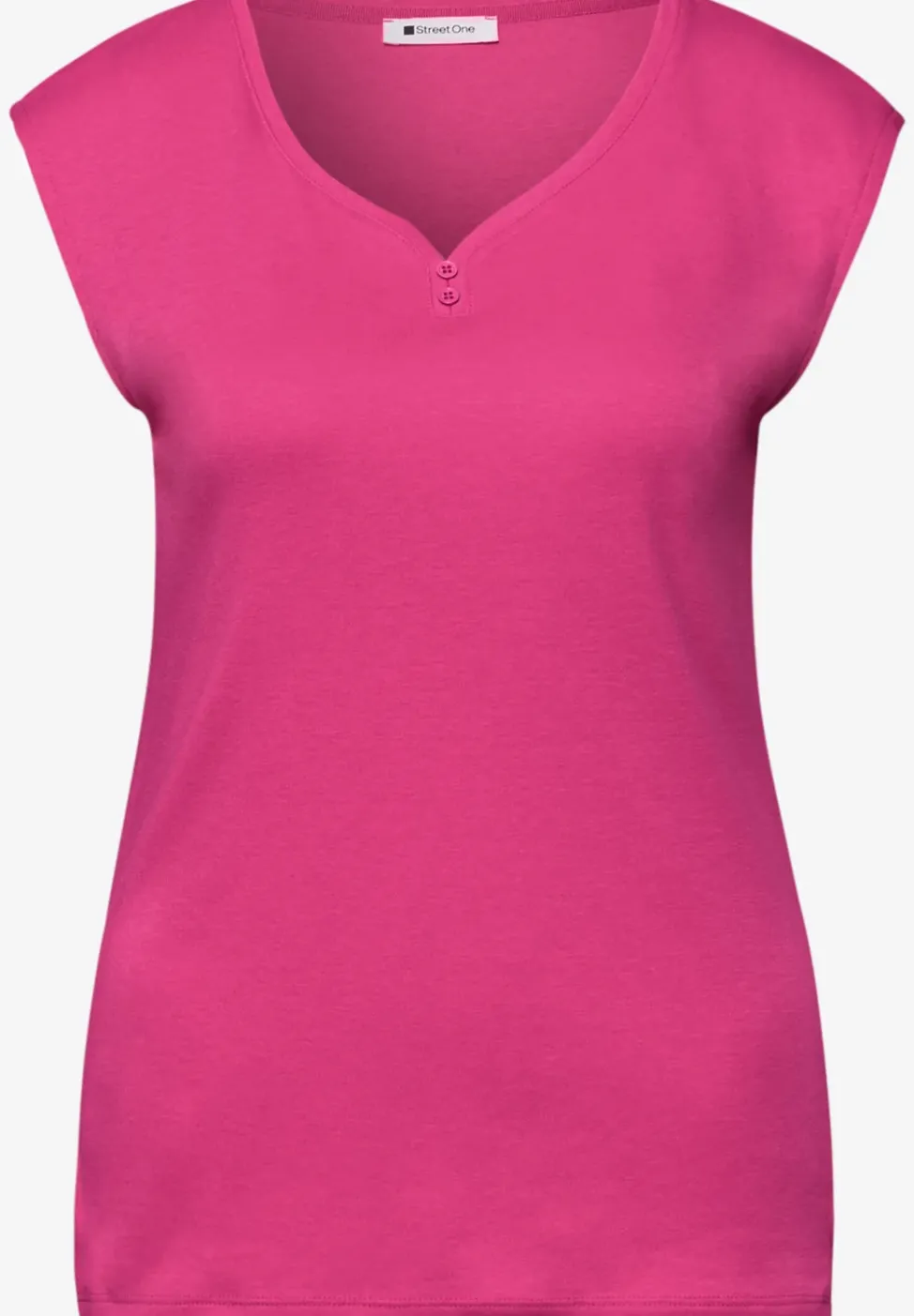 T-shirt avec détail de boutons