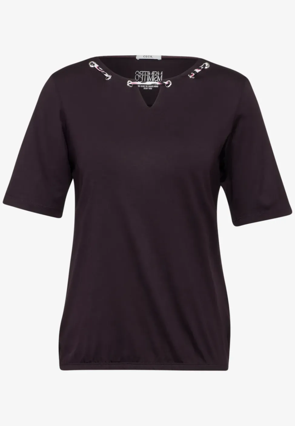 T-shirt avec détail imprimé
