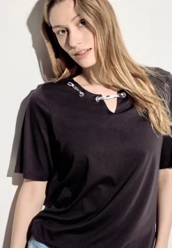 T-shirt avec détail imprimé