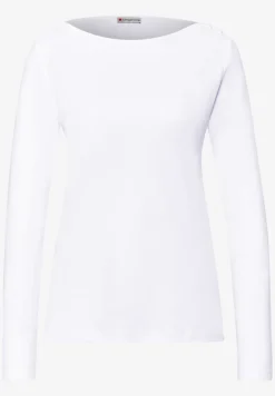 T-shirt avec détails de boutons