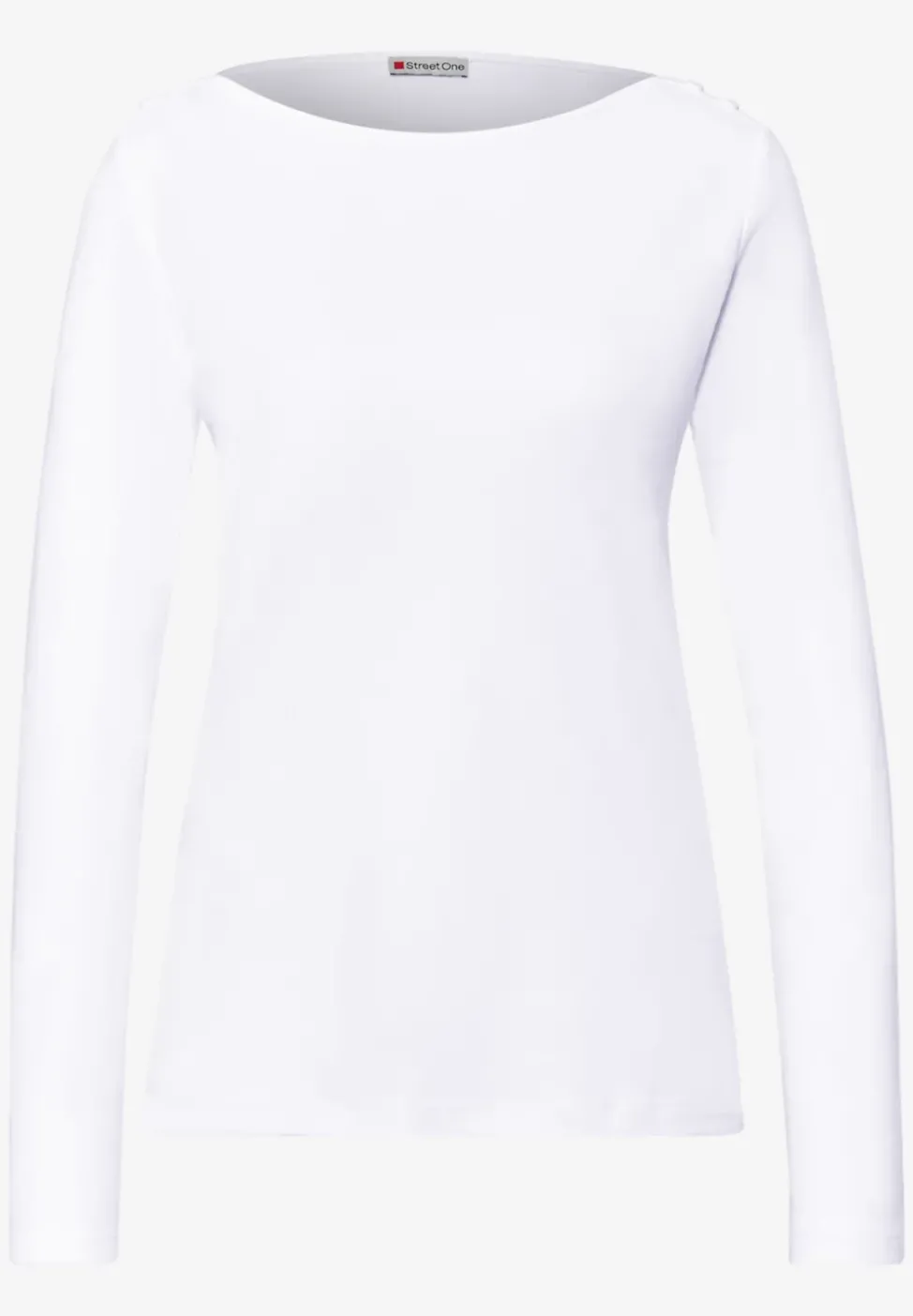 T-shirt avec détails de boutons