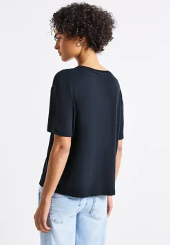 T-shirt avec encolure déco