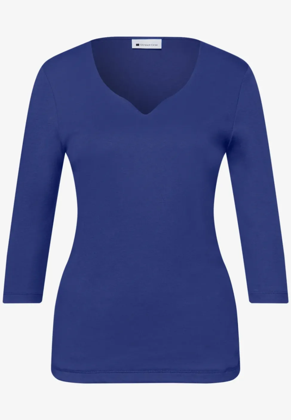 T-shirt avec encolure en cœur