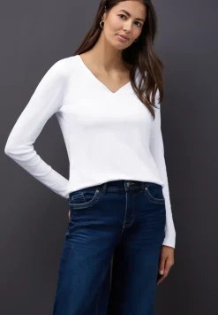 T-shirt avec encolure en cœur