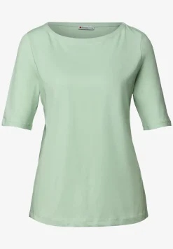 T-shirt avec encolure en U
