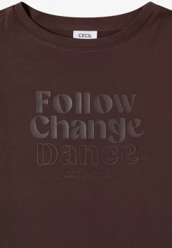 T-shirt avec impression sur le devant