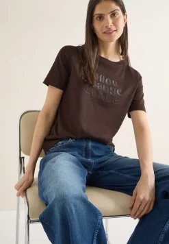 T-shirt avec impression sur le devant