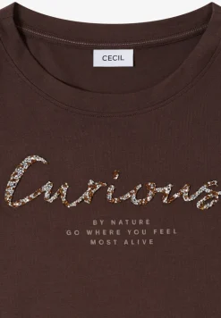T-shirt avec impression sur le devant