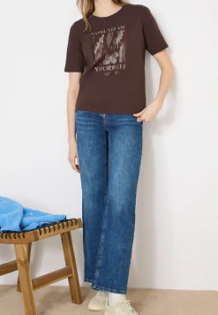 T-shirt avec impression sur le devant