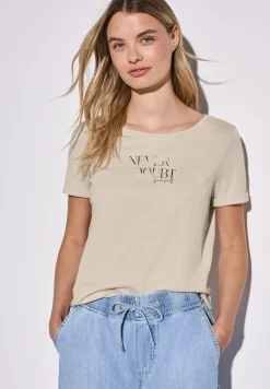 T-shirt avec imprimé sur le devant