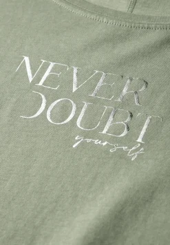 T-shirt avec imprimé sur le devant