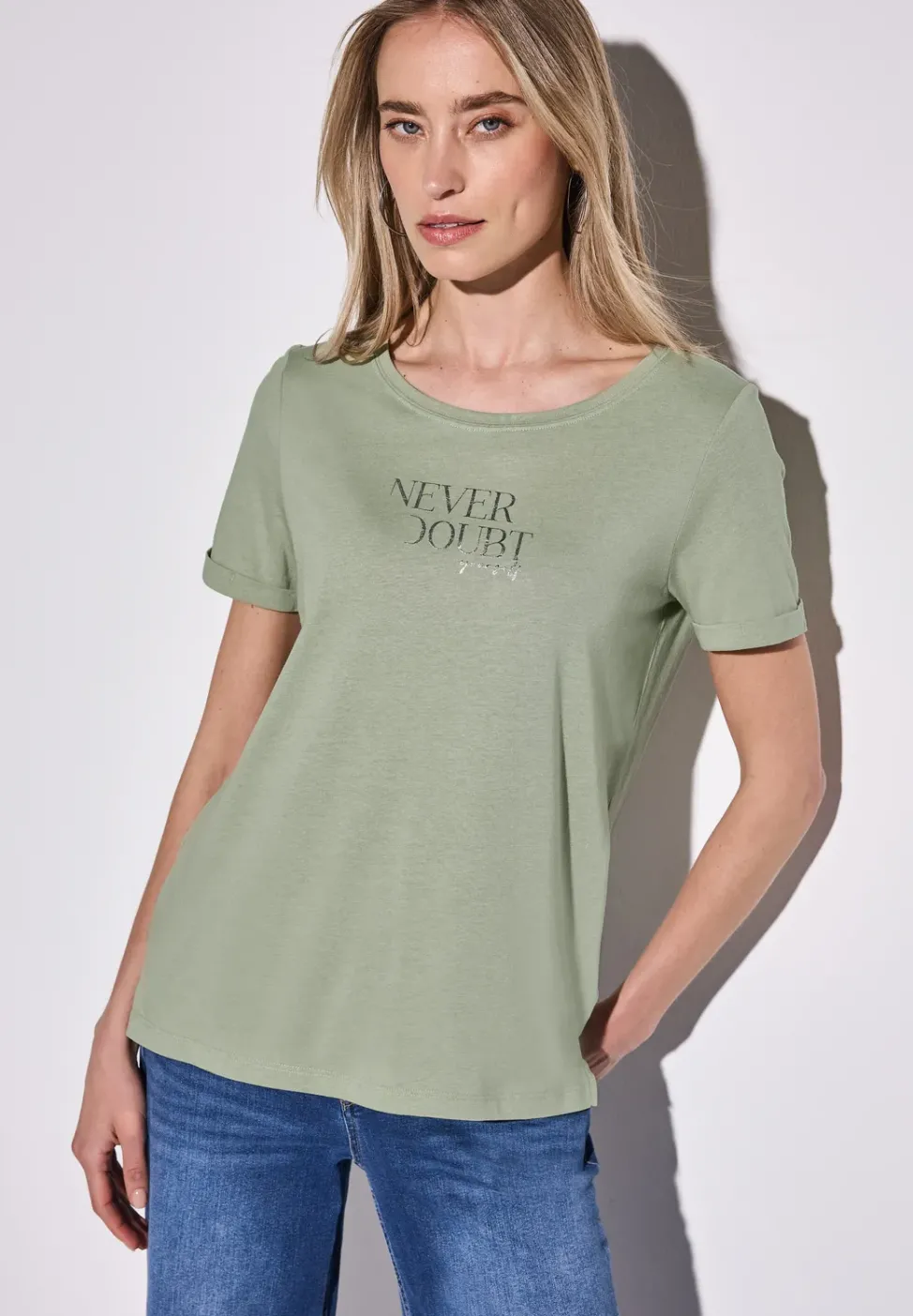 T-shirt avec imprimé sur le devant