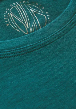 T-shirt avec nœud à l'ourlet