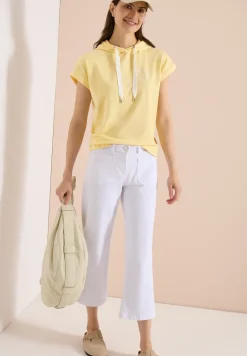 T-shirt avec sweat à capuche et détail imprimé