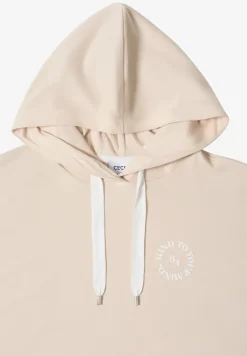 T-shirt avec sweat à capuche et détail imprimé