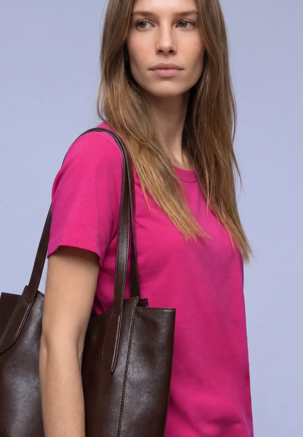 T-shirt basic a col rond