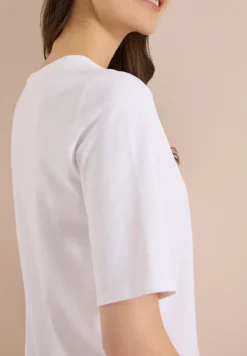 T-shirt basique à col bateau