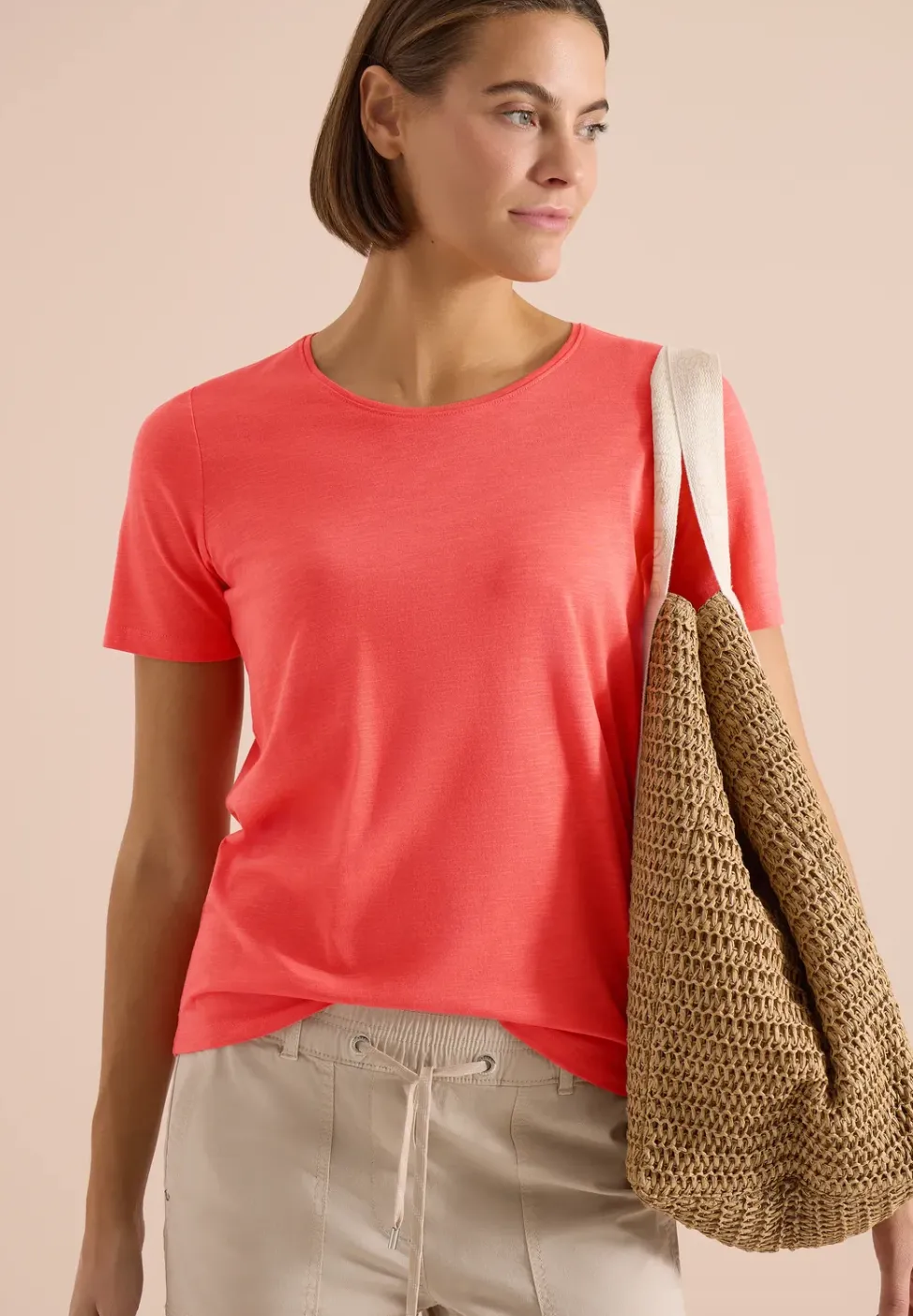 T-shirt basique à col rond