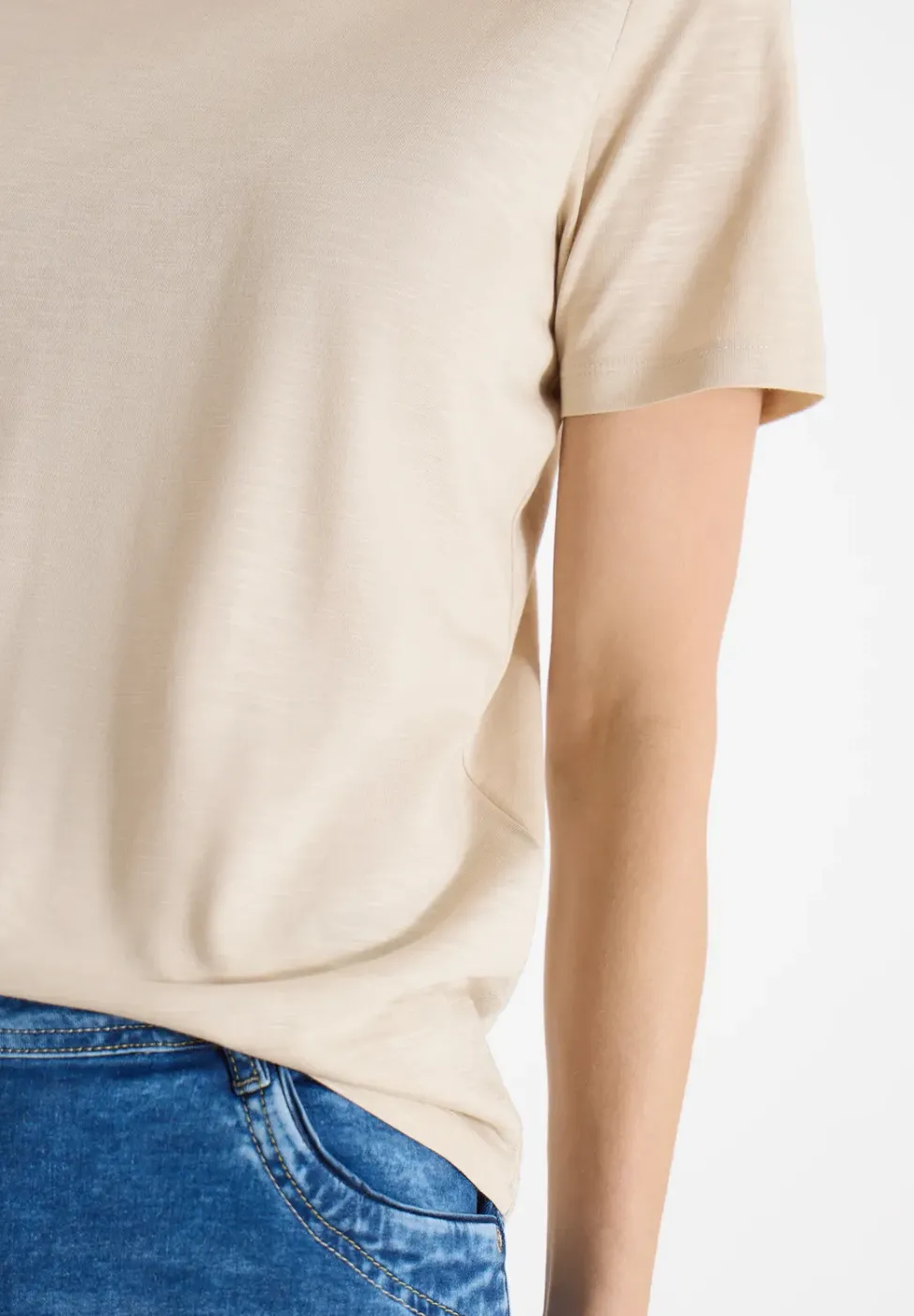 T-shirt basique à col rond