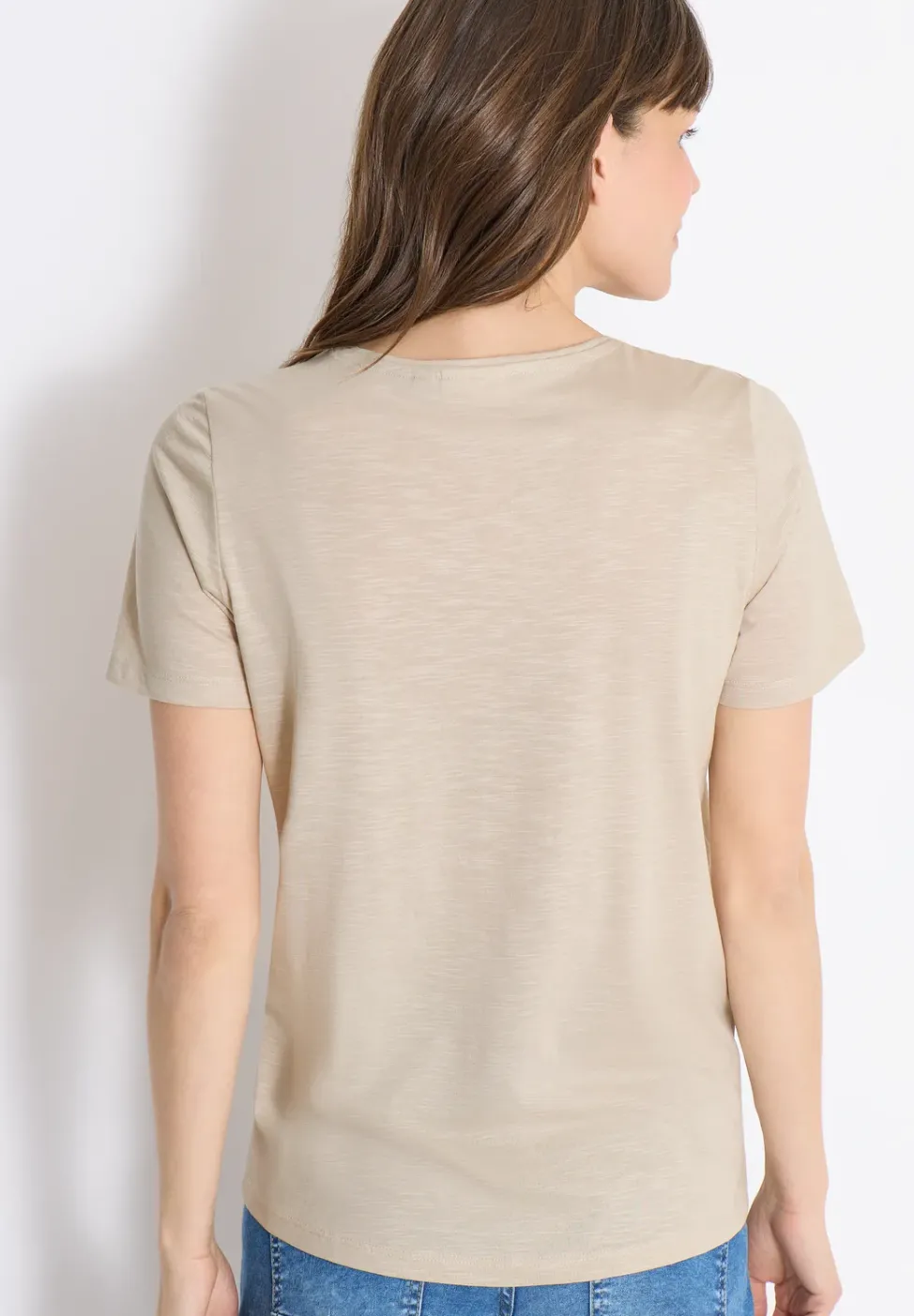 T-shirt basique à col rond
