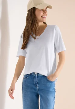 T-shirt basique à col V