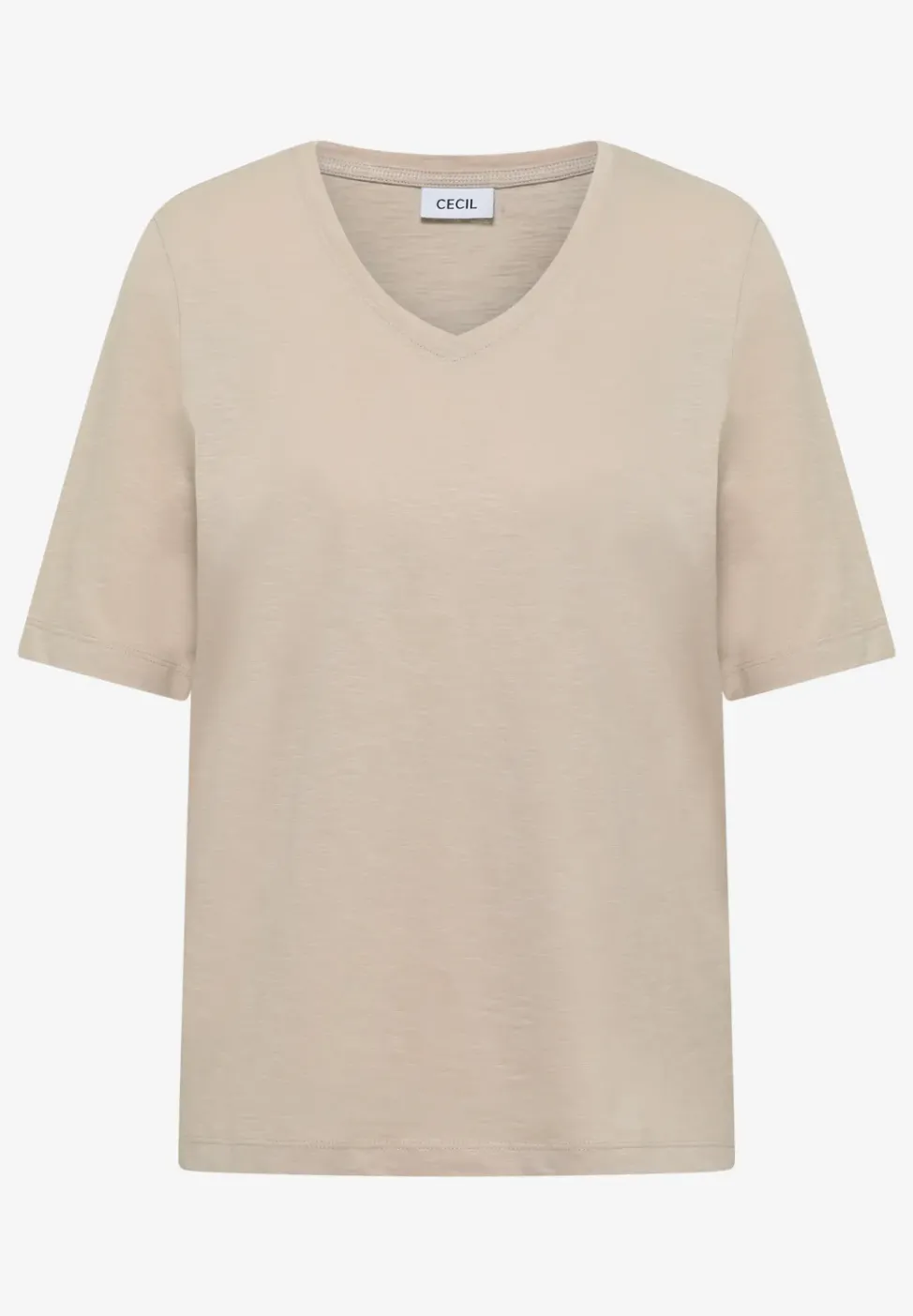 T-shirt basique à col V