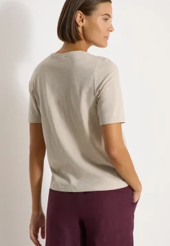 T-shirt basique à col V